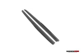 2013-2019 BMW 3 Series F35 M-Tech GV Style Carbon Fiber Side Skirts