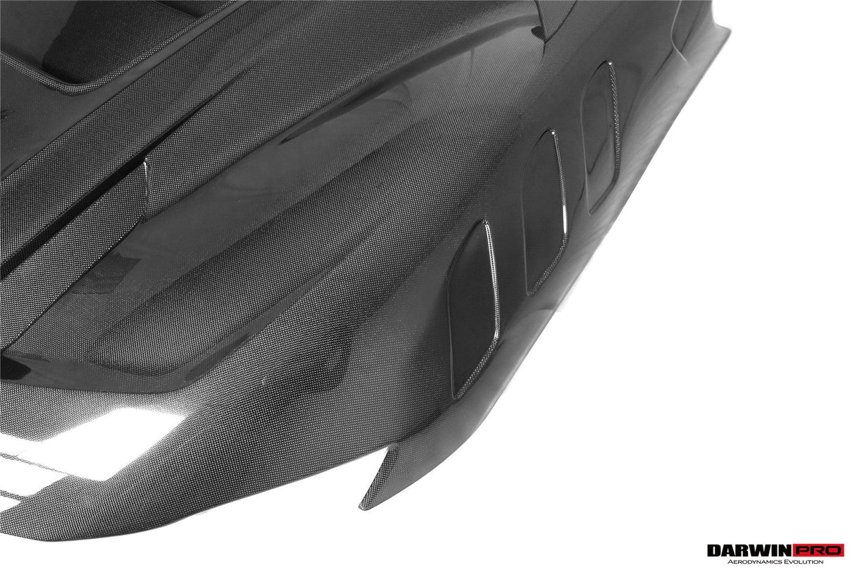 2023-UP Ferrari Purosangue F175 Partial Carbon Fiber Front Bumper And Hood DarwinPRO iMP Design