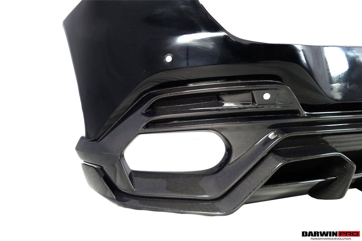 2023-UP Ferrari Purosangue F175 Partial Carbon Fiber Rear Bumper DarwinPRO iMP Design