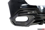 2023-UP Ferrari Purosangue F175 Partial Carbon Fiber Rear Bumper DarwinPRO iMP Design
