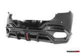 2023-UP Ferrari Purosangue F175 Partial Carbon Fiber Rear Bumper DarwinPRO iMP Design