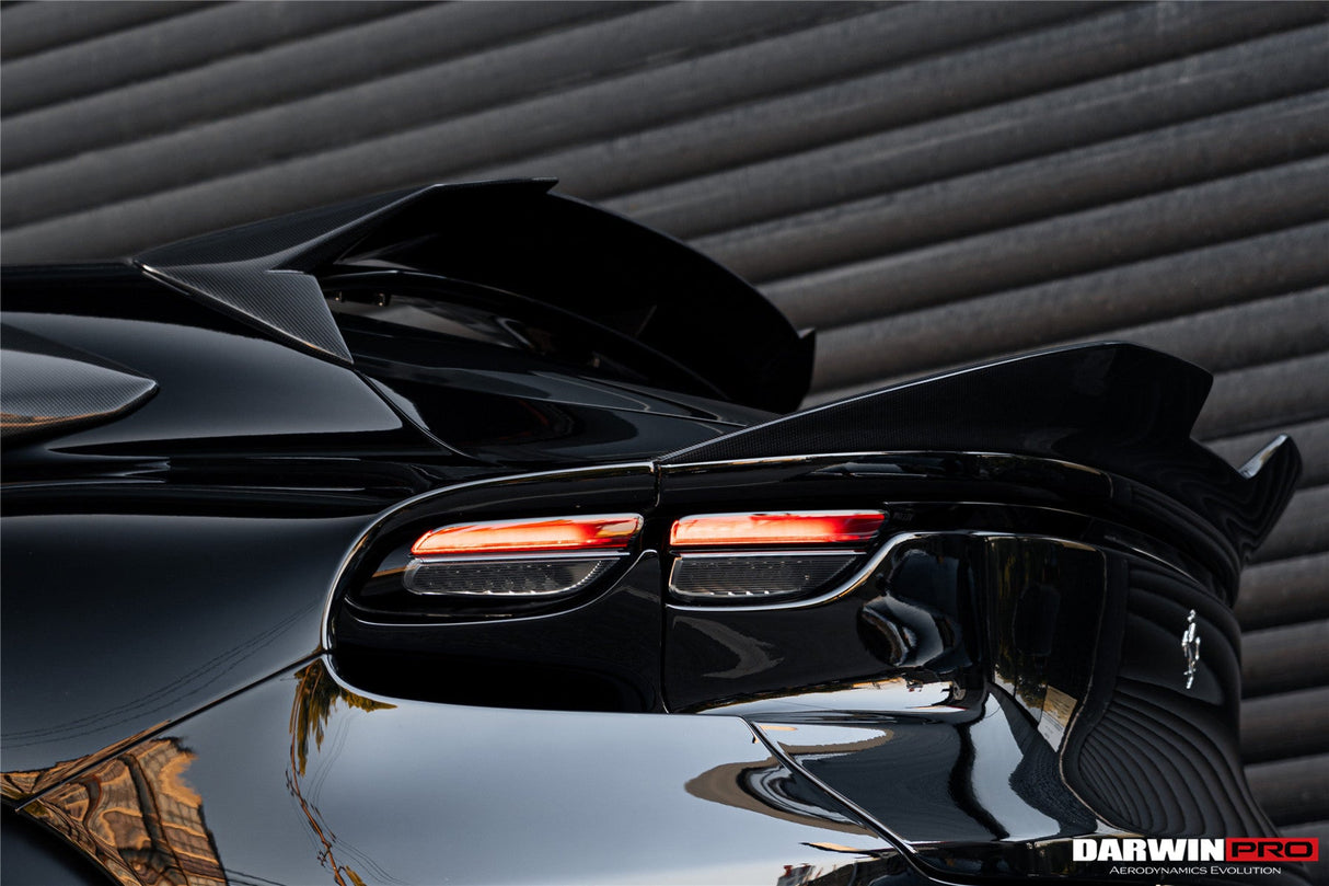 2023-UP Ferrari Purosangue F175 Carbon Fiber Roof Spoiler DarwinPRO iMP Design Ver.2
