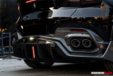 2023-UP Ferrari Purosangue F175 Carbon Fiber Rear Diffuser DarwinPRO iMP Design
