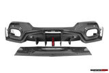 2023-UP Ferrari Purosangue F175 Carbon Fiber Rear Diffuser DarwinPRO iMP Design