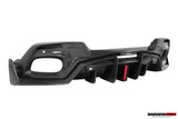 2023-UP Ferrari Purosangue F175 Carbon Fiber Rear Diffuser DarwinPRO iMP Design