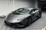2015-2025 Lamborghini Huracan LP610 & LP580 & EVO Convert Tecnica Style Dry Carbon Fiber Hood