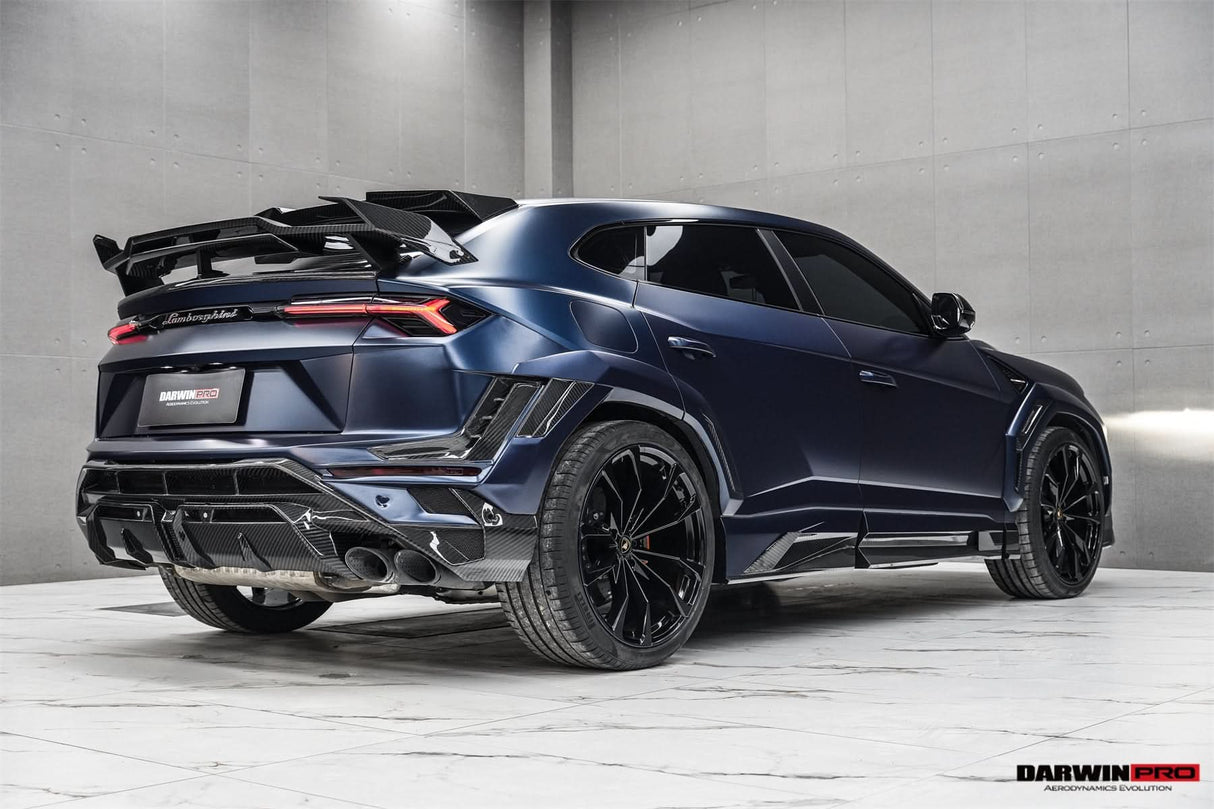 DarwinPRO 2018-2025 Lamborghini URUS BKSS Part Carbon Fiber Side Skirts | Fits URUS, S, Performante