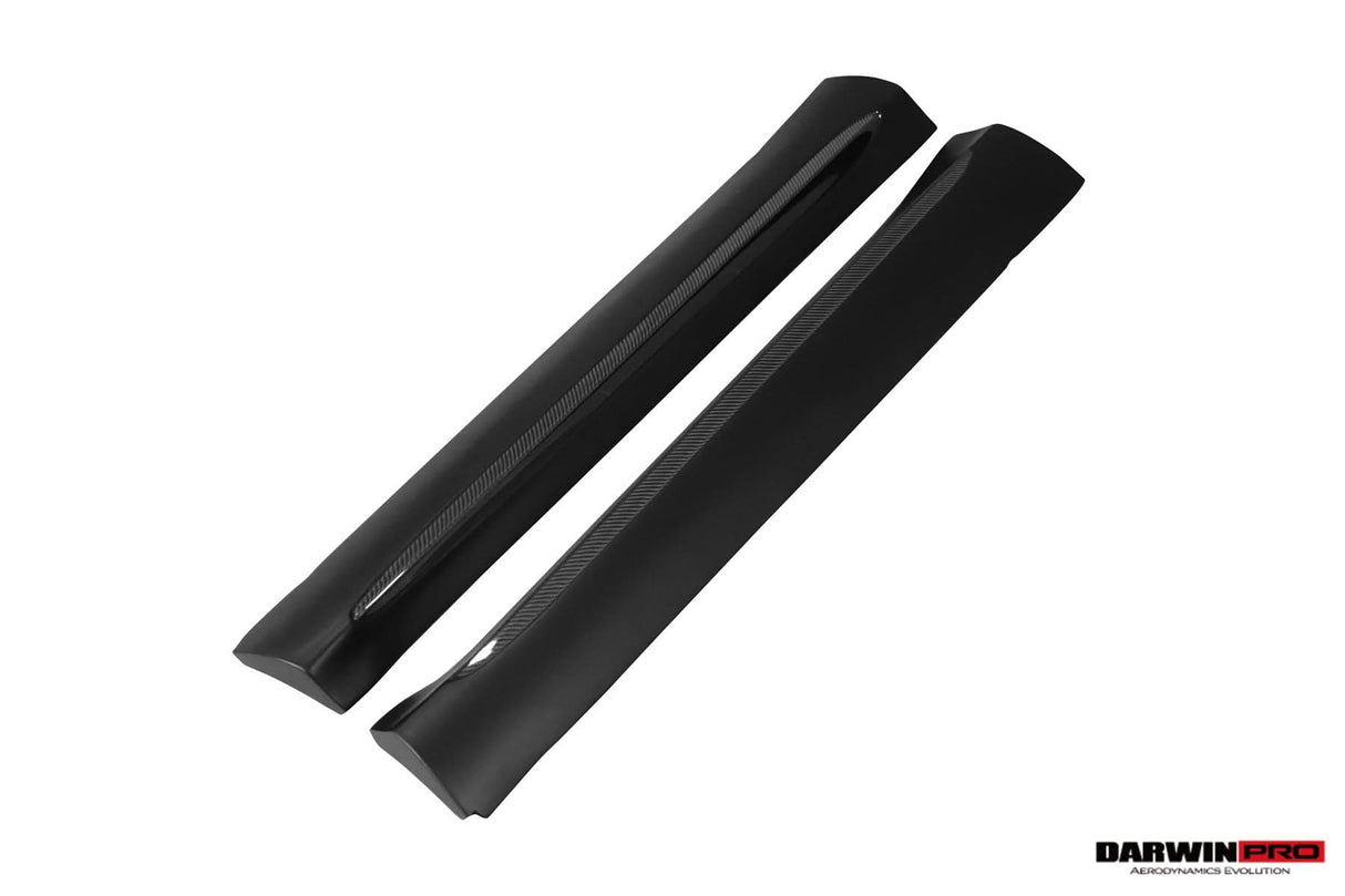 2016-2020 Smart Fortwo 453 BKSS Style Partial Carbon Fiber Side Skirts