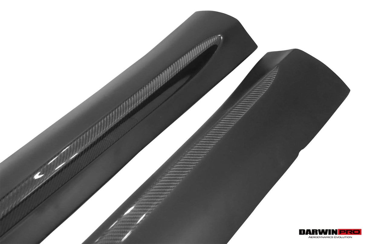 2016-2020 Smart Fortwo 453 BKSS Style Partial Carbon Fiber Side Skirts