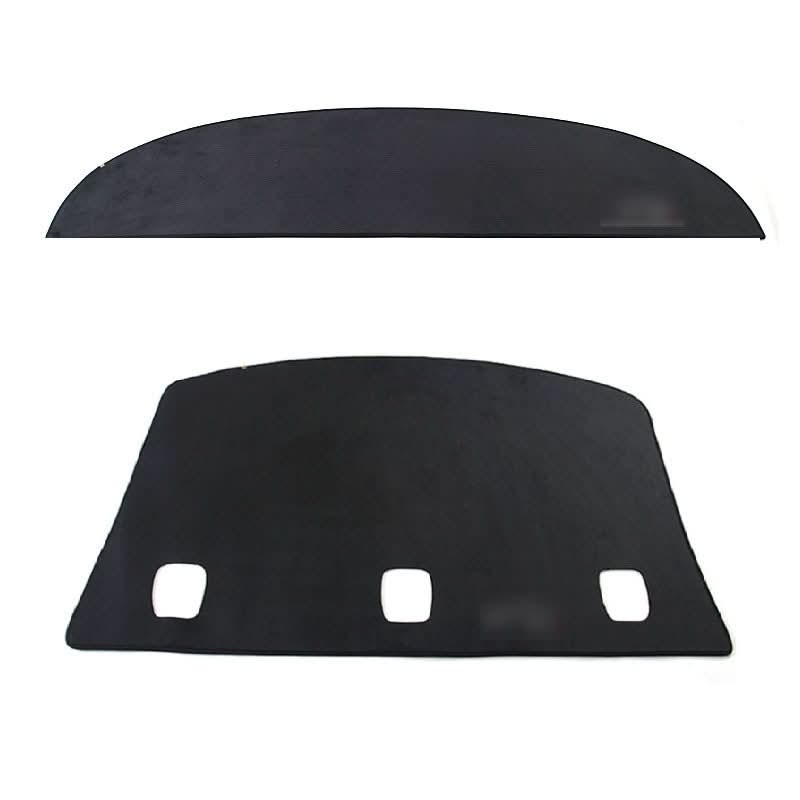 Dashboard Blackout Mat for Model 3/Y Anti-Glare Flannel Dash Cover