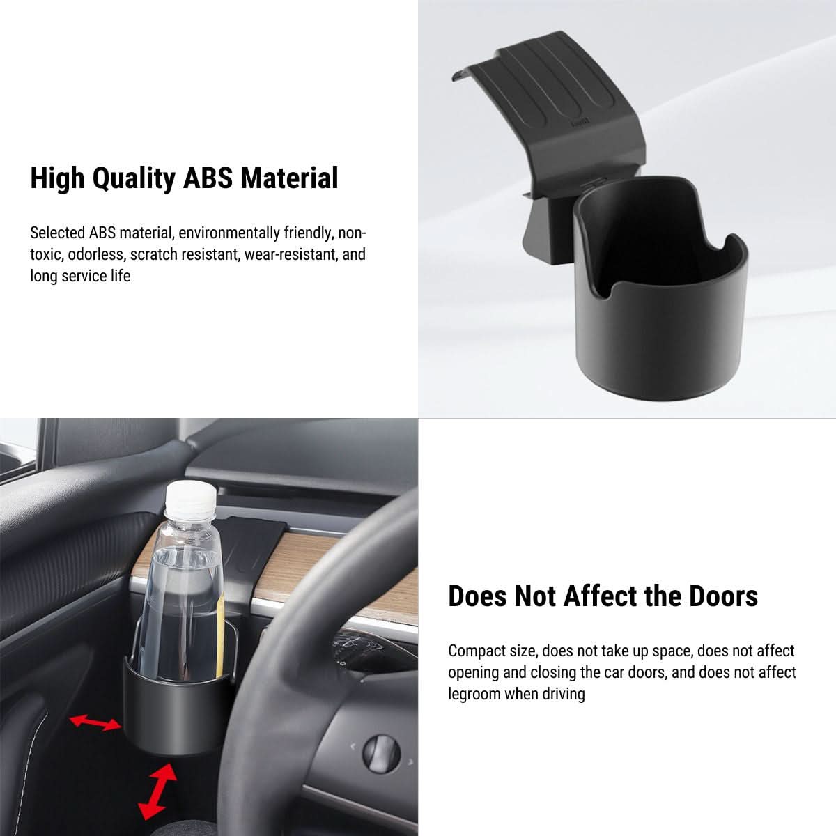 Dashboard Left Cup Holder for Tesla Model 3/Y