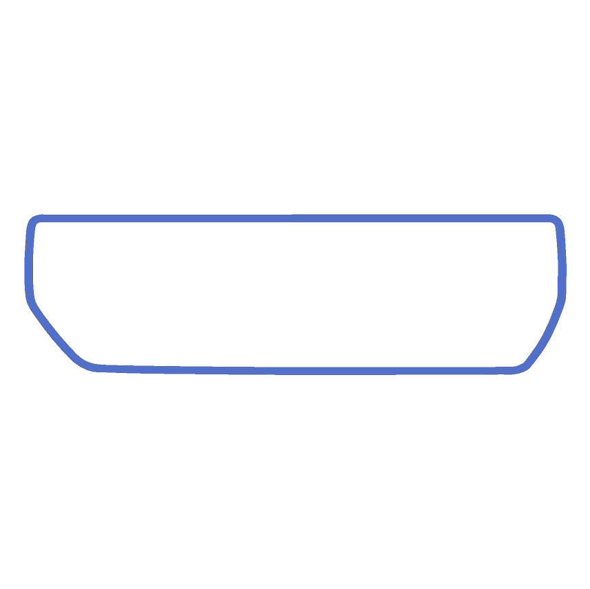 Dashboard Switch Outline (Printed Series Vinyl) - 2021+ Bronco