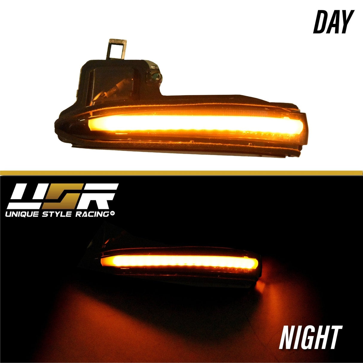 2016-2020 Toyota Tacoma Smoke Switchback LED Mirror Signal Lights