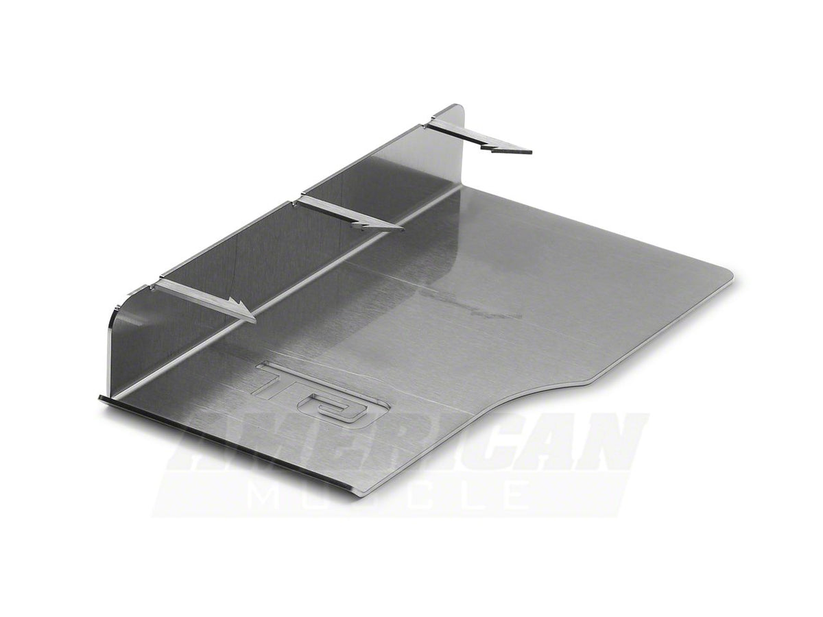 SpeedForm Dead Pedal Cover; GT Logo (05-14 Mustang)