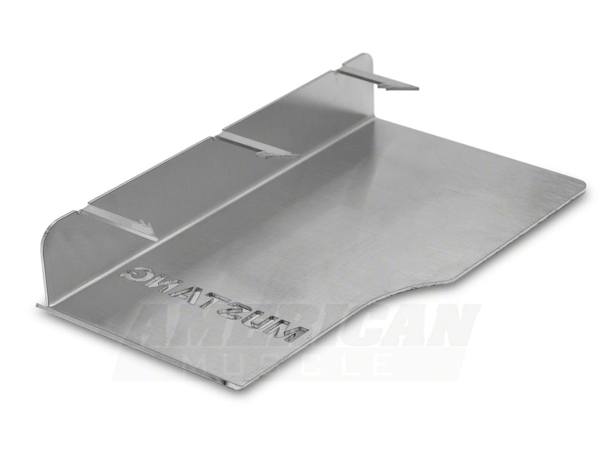 SpeedForm Dead Pedal Cover; Mustang Logo (05-14 Mustang)