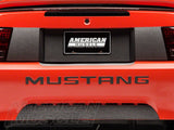 SEC10 Brushed Black Rear Decklid Blackout Decal (99-04 Mustang)