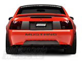 SEC10 Brushed Black Rear Decklid Blackout Decal (99-04 Mustang)