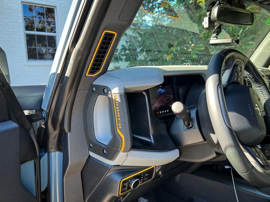 Defroster Vent Outline (Standard Series) - 2021+ Bronco