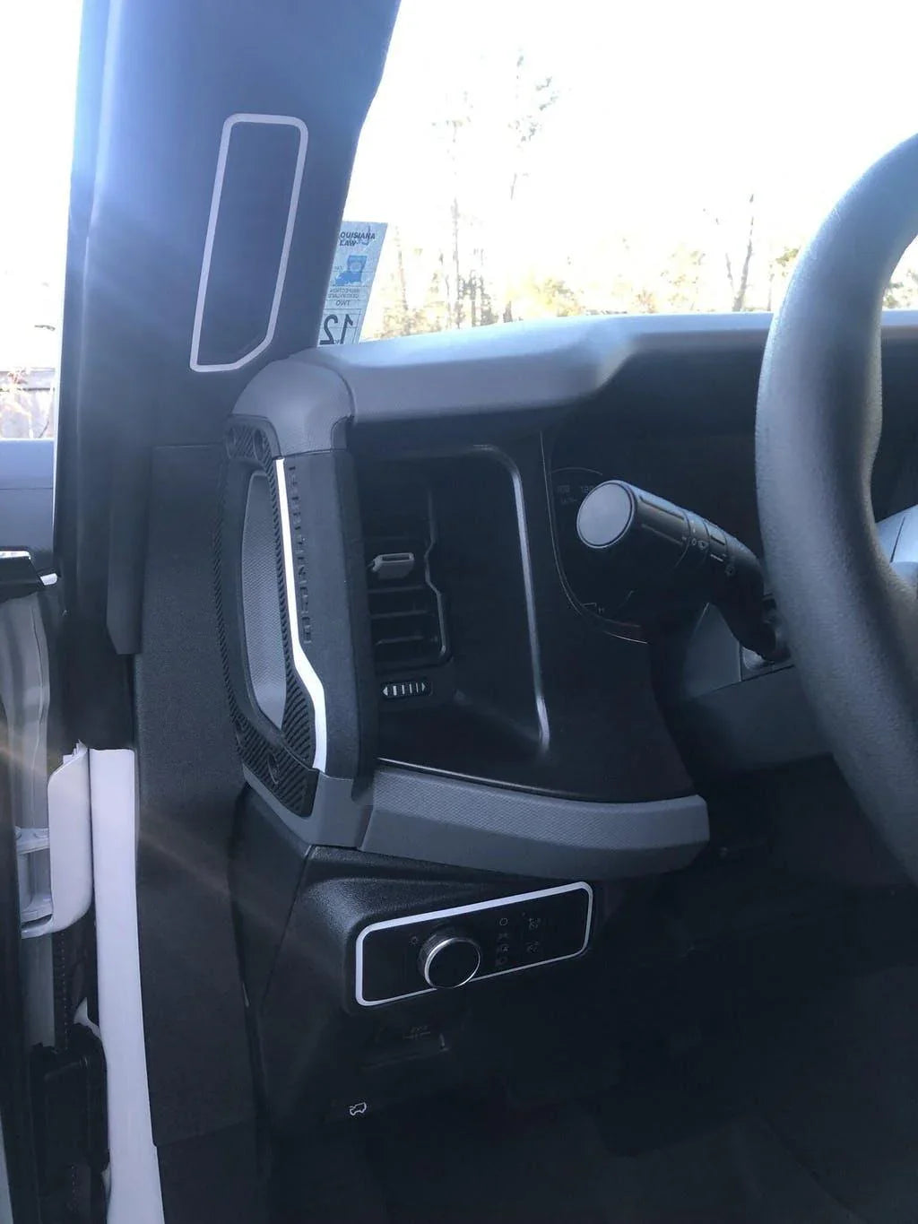 Defroster Vent Outline (Standard Series) - 2021+ Bronco