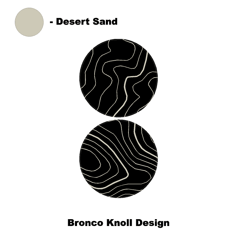 1966 Topographic Shifter Plate (Printed Series + Acrylic) - 2021+ Bronco