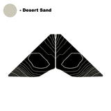 Topo Front Window Triangle Overlay (Printed Series) - 2021+ Bronco 4 Door