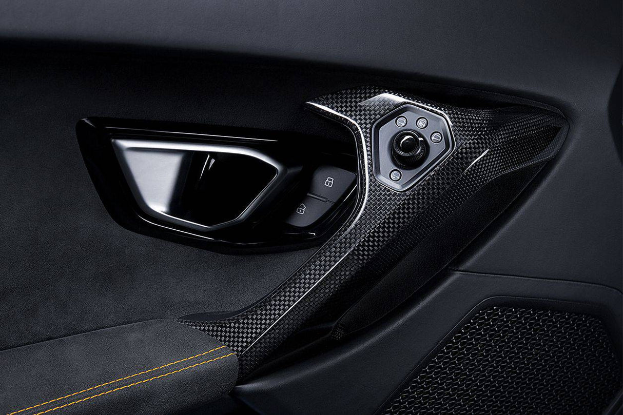 2015-2019 Lamborghini Huracan LP610  LP580  EVO OEM Style Autoclave Carbon Fiber Door Handle