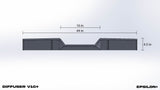 Diffuser V1C+ (Universal Fitment Kit)