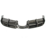GT4 RS Style Carbon Fiber Rear Diffuser for Porsche Cayman 981