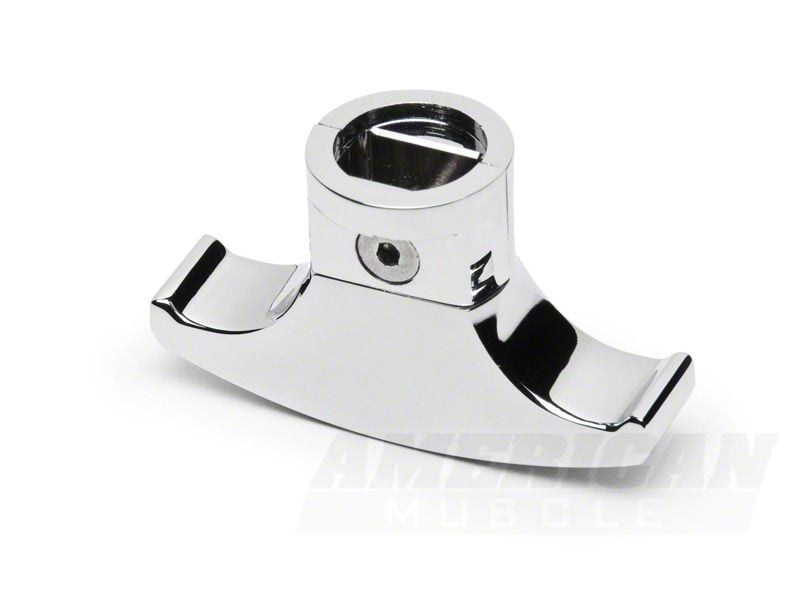 SpeedForm Modern Billet Oil Dipstick Handle; Chrome (05-14 Mustang V6)