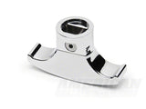 SpeedForm Modern Billet Oil Dipstick Handle; Chrome (05-14 Mustang V6)