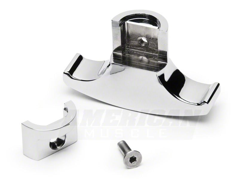 SpeedForm Modern Billet Oil Dipstick Handle; Chrome (05-14 Mustang V6)