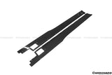 2011-2016 Lamborghini Aventador Style Carbon Fiber Side Skirts Carbonado (DM) Fits: LP700 Coupe and Roadster
