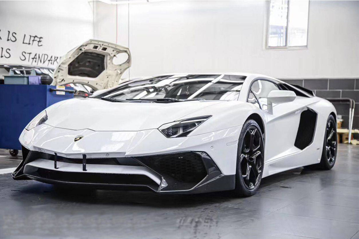 2011-2016 Lamborghini Aventador LP700 LP740 Coupe  Roadster SV Style Front Bumper