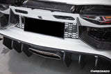 2011-2016 Lamborghini Aventador LP700 Coupe  Roadster SV Style Rear Bumper