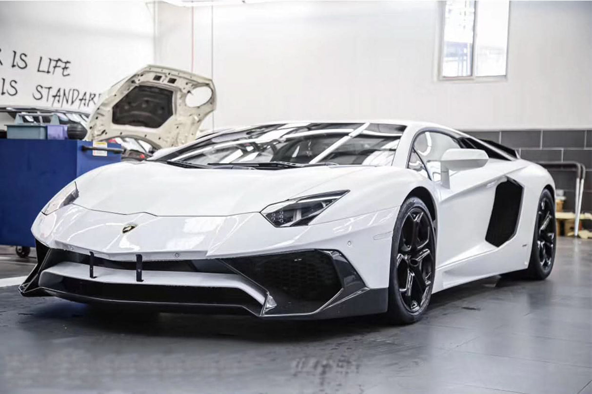 DarwinPRO 2011-2021 Lamborghini Aventador LP700 LP740 Coupe & Roadster SV Style Front Bumper