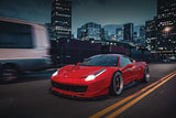 2010-2015 Ferrari Carbon Fiber Full Wide Body Kit Carbonado (DE) Fits: 458 Italia and Spider
