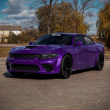 2015-2023 Dodge Charger Hellcat Style Hood w/ Air Vent Scoop - Vicrez