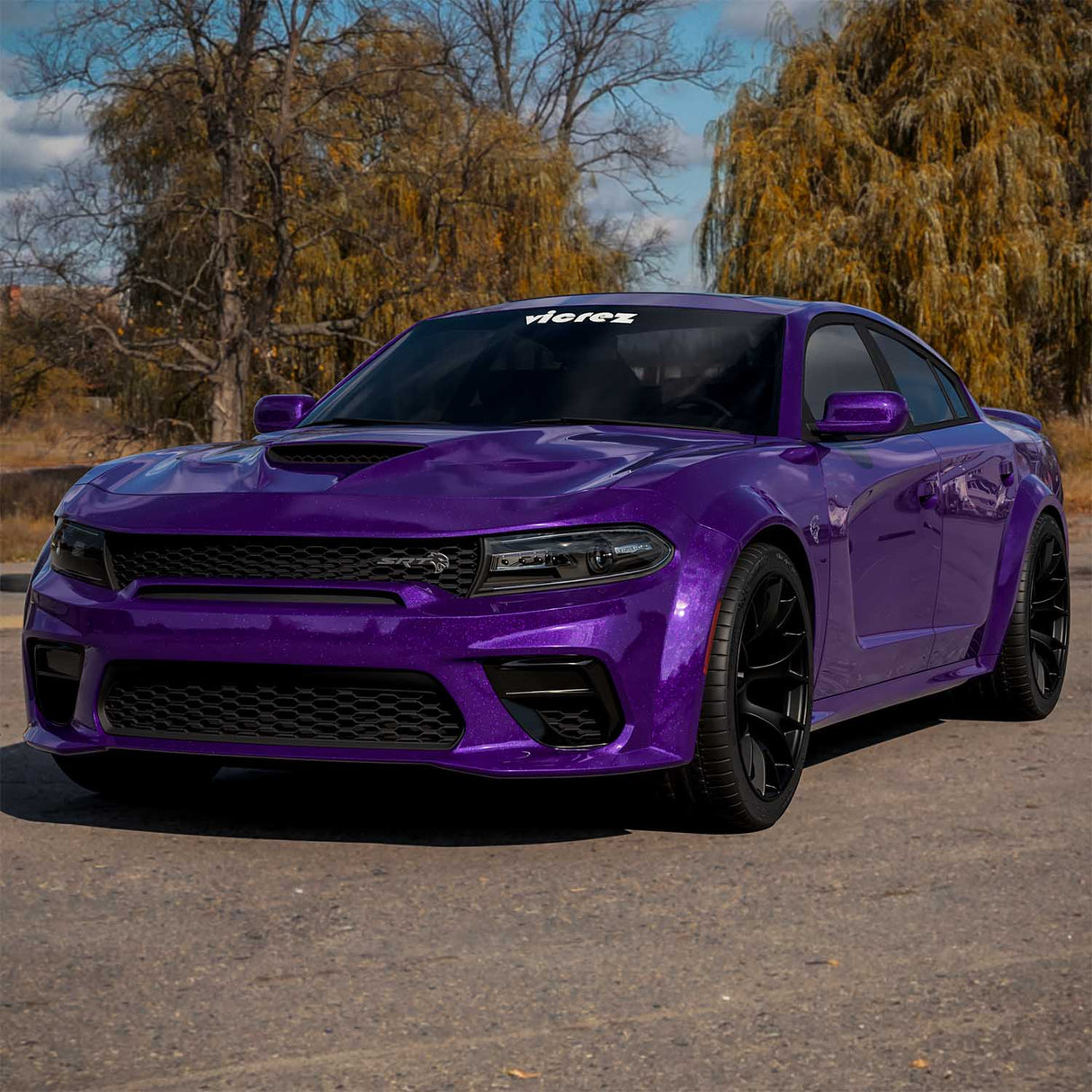Hellcat Widebody Style Matte Black Wheel - Vicrez