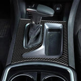 Dodge Charger 2015-2023 Carbon Fiber Front & Rear Center Console Panel Trim Overlays