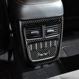 Dodge Charger 2015-2023 Carbon Fiber Rear Center Console AC Vent Trim Overlay