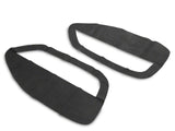 SpeedForm Door Insert Covers; Black (05-09 Mustang)
