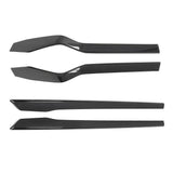 Door Trim Dry Carbon Fiber Overlay for Model S/X