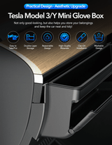 Driver Mini Glove Box for Tesla Model Y