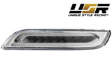 2005-2008 Porsche 997.1 Led Drl Clear Front Light With Signal - 991 Turbo S Style