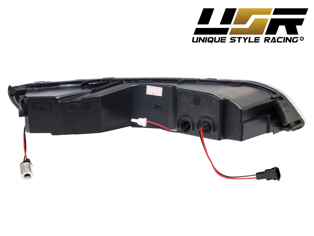 2005-2008 Porsche 997.1 Led Drl Clear Front Light With Signal - 991 Turbo S Style