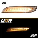 2005-2008 Porsche 997.1 Led Drl Clear Front Light With Signal - 991 Turbo S Style