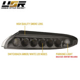 2007-2012 Porsche 997 Turbo/GT2 Smoke LED DRL + Turn Signal Lights