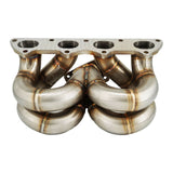 B Series AC PS Compatible T3 .63 Turbo Manifold Kit GSR B16 B18 B20 For Civic EG EK DC2