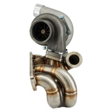 D Series AC PS Compatible T3 .63 Turbo Manifold Kits GSR D15 D16 For Honda Civic EG EK DC2 44mm