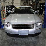 Spec-D Projector Headlights VW Passat (01-05) Dual LED Halo - Black or Chrome